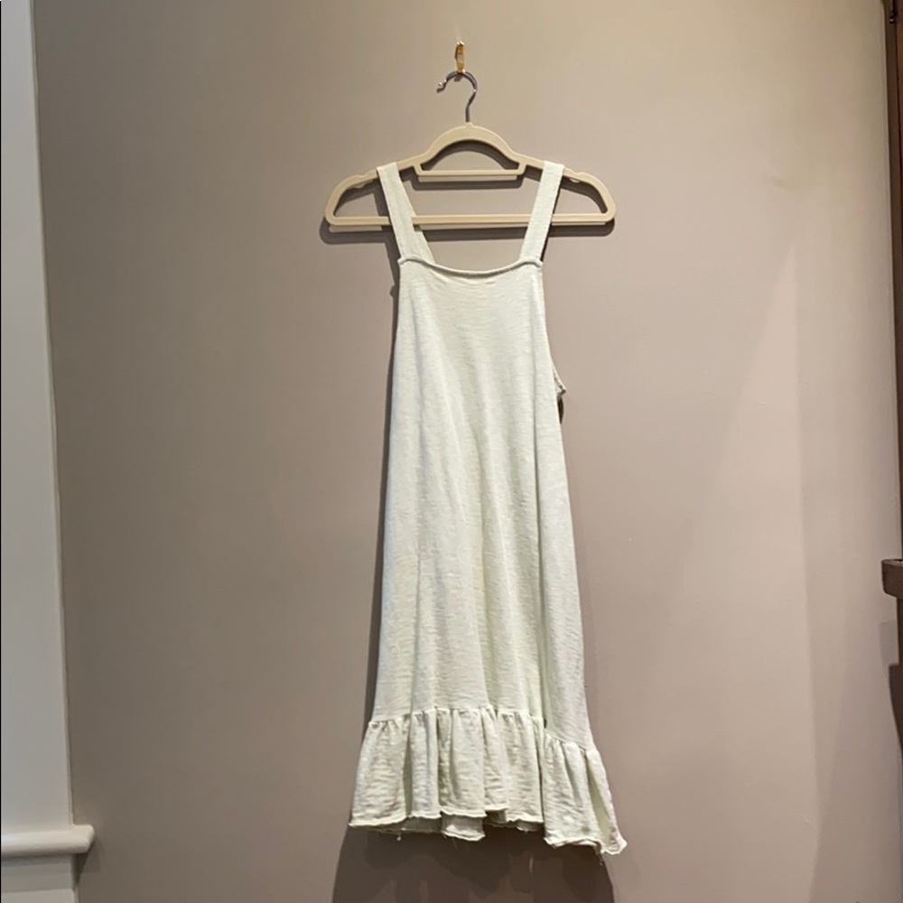 Free People Beach Dress Light Green Size XS